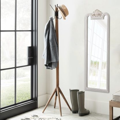 French carved full-length mirror - Image 7