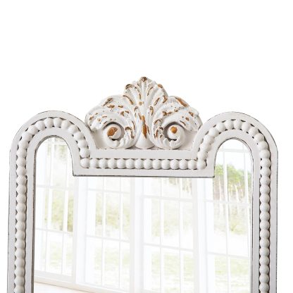 French carved full-length mirror - Image 4
