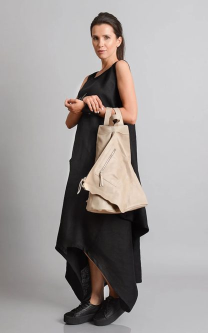 Minimalist soft leather backpack - Image 5