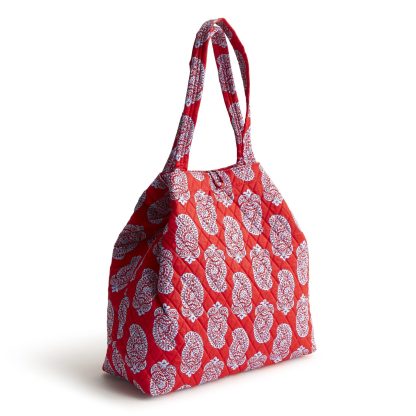 Paisley quilted tote bag - Image 5