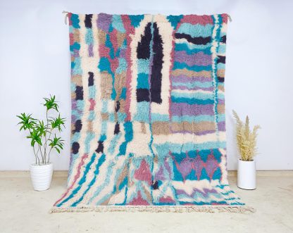 Colorful abstract art carpet - Image 4