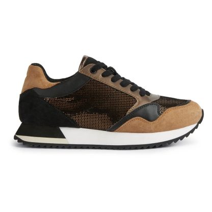 Men's mixed material sneakers - Image 4