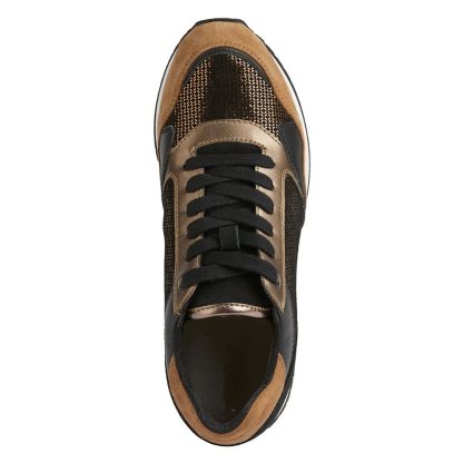 Men's mixed material sneakers - Image 3