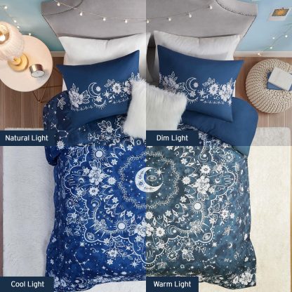 Indigo floral bedding - Image 7