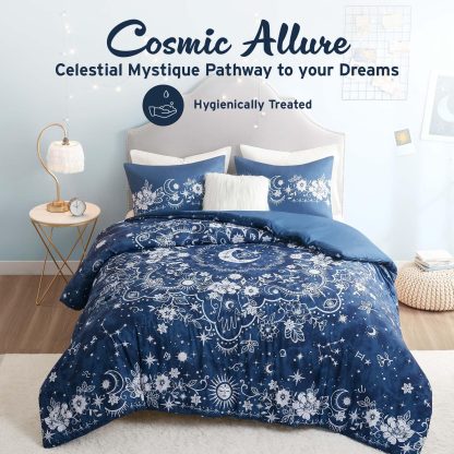 Indigo floral bedding - Image 5