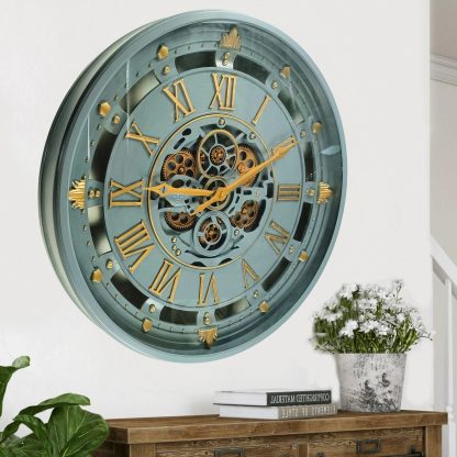 Retro industrial wall clock - Image 4