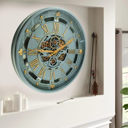 Retro industrial wall clock - Image 3
