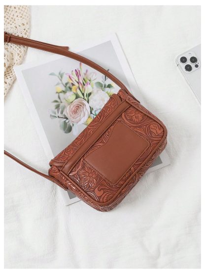 Handmade leather crossbody bag - Image 5