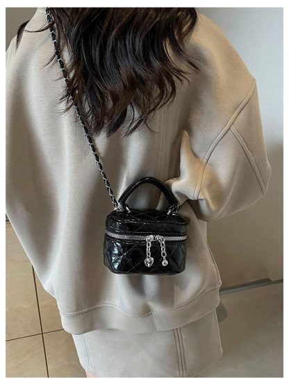 Quilted Mini Chain Bag