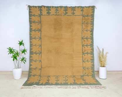 Moroccan-style botanical pattern rug - Image 3