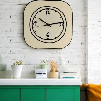 Creative Line Style Wall Clock