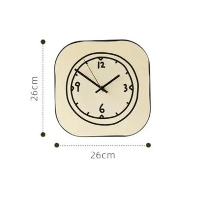 Creative Line Style Wall Clock - Image 2