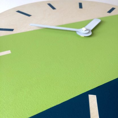 Simple lines wooden wall clock - Image 4