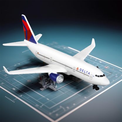 Delta Air Lines aircraft model - Image 5