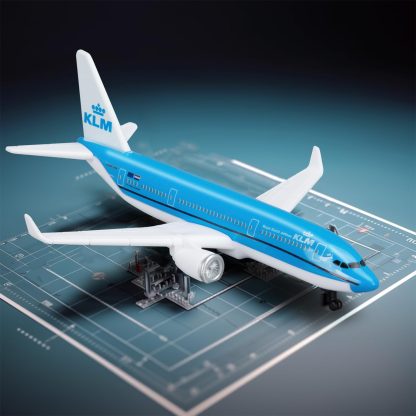 KLM Royal Dutch Airlines aircraft model - Image 5