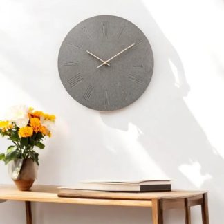 Simple stone texture wall clock