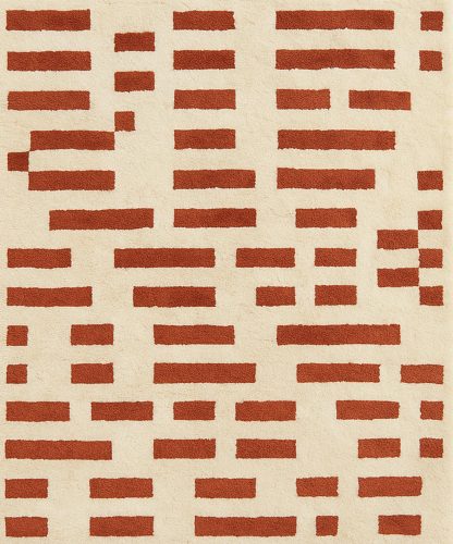 Geometric line carpet