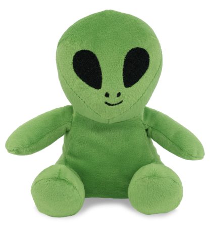 Cute green alien plush toy