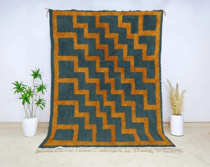 Geometric maze carpet - Image 3
