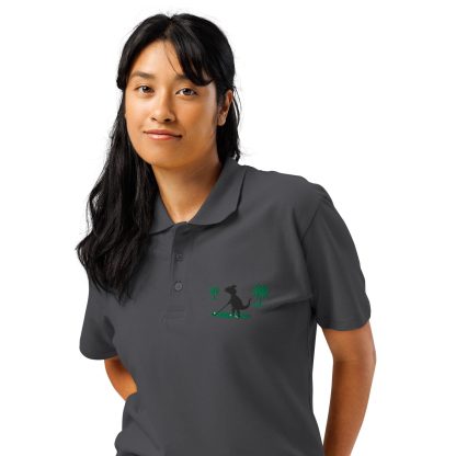 Fun Golf Dinosaur Embroidered Polo Shirt - Image 3