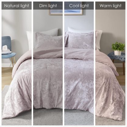 Pink velvet bedding - Image 4