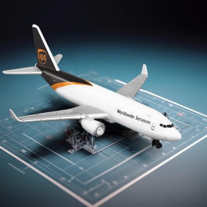 UPS airplane model - Image 5
