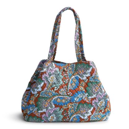 Vintage Paisley Quilted Tote - Image 5
