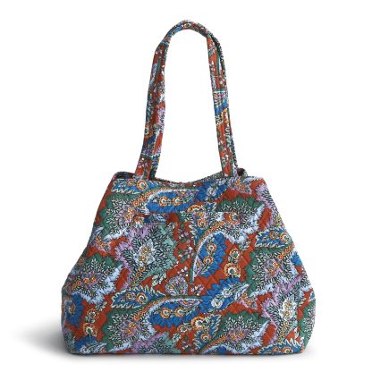 Vintage Paisley Quilted Tote - Image 4
