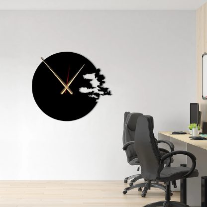 Abstract fragment wall clock - Image 6