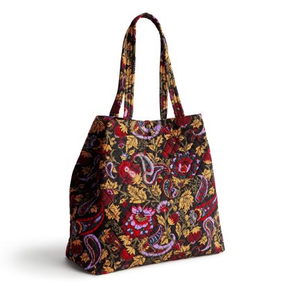 Vintage Art Deco Quilted Tote - Image 3