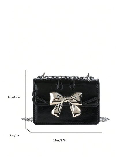 Mini Bow Chain Bag - Image 7
