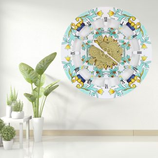 Retro Gear Art Wall Clock