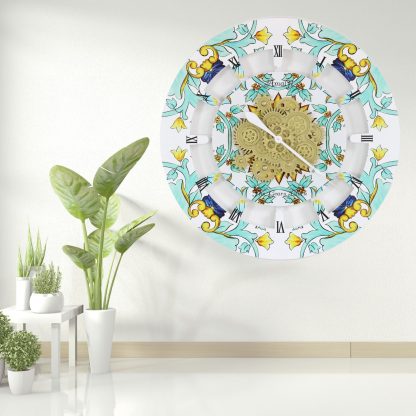 Retro Gear Art Wall Clock