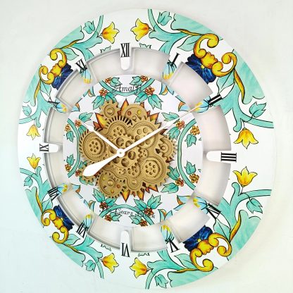 Retro Gear Art Wall Clock - Image 4