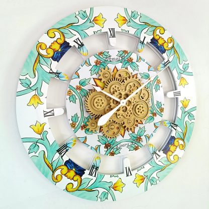 Retro Gear Art Wall Clock - Image 3