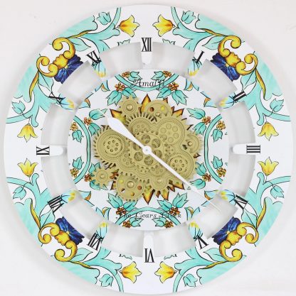 Retro Gear Art Wall Clock - Image 2