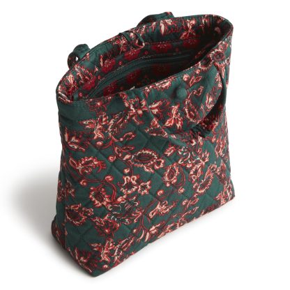 Flower Secret Quilted Backpack Tote Bag - Image 2