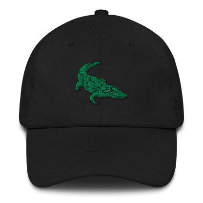 crocodile embroidered baseball cap - Image 6