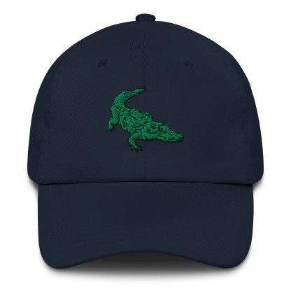 crocodile embroidered baseball cap - Image 5