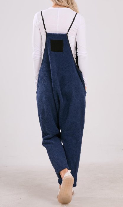 Women's Sherpa Fleece Jumpsuit - Image 2