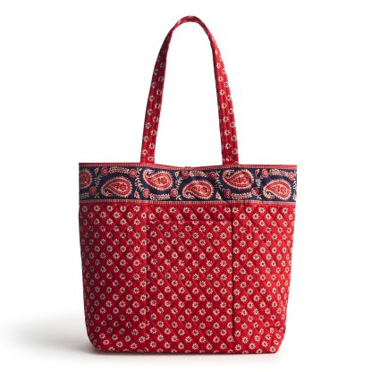 Ethnic style patchwork quilted tote bag - Image 5