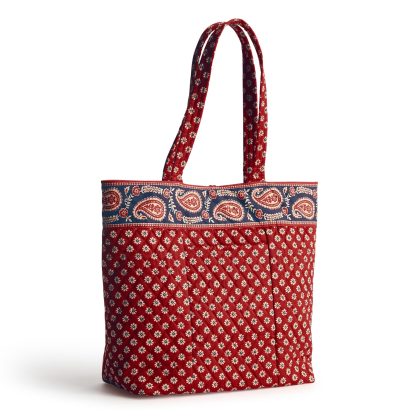 Ethnic style patchwork quilted tote bag - Image 3