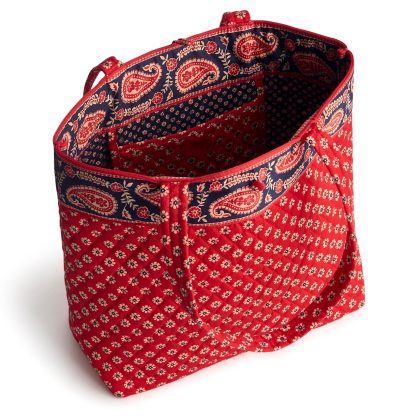 Ethnic style patchwork quilted tote bag - Image 2