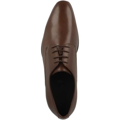 Brown leather derby shoes - Image 4