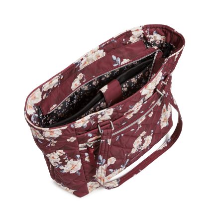 Floral Quilted Tote Bag - Image 7