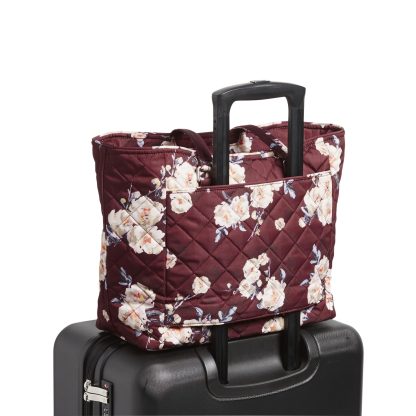 Floral Quilted Tote Bag - Image 5