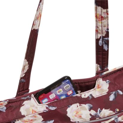 Floral Quilted Tote Bag - Image 4