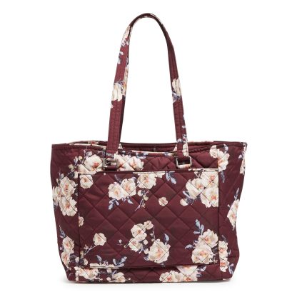 Floral Quilted Tote Bag - Image 3