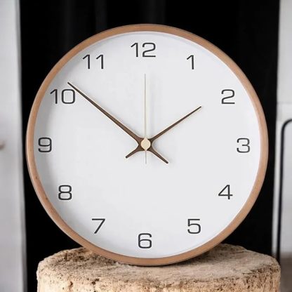 Minimalist wooden wall clock - Image 4