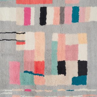 Personalized collage handmade carpet